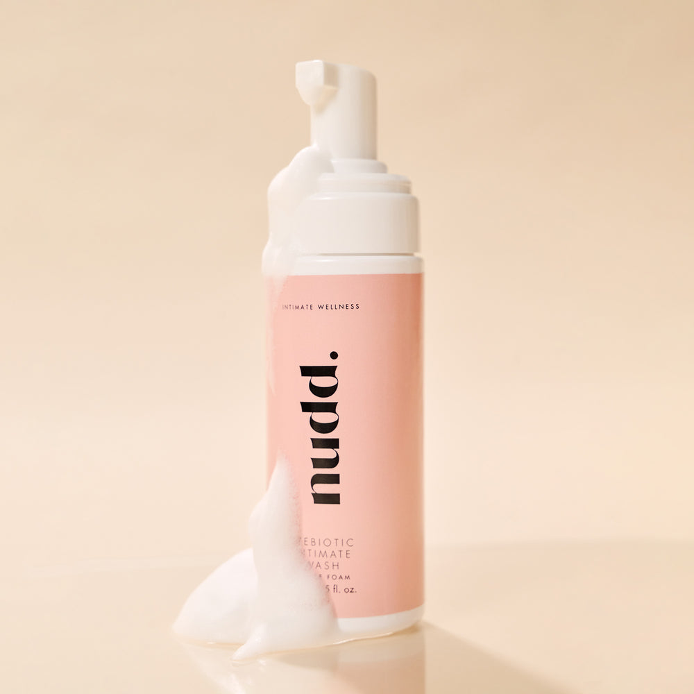 Prebiotic Intimate wash · gentle foam